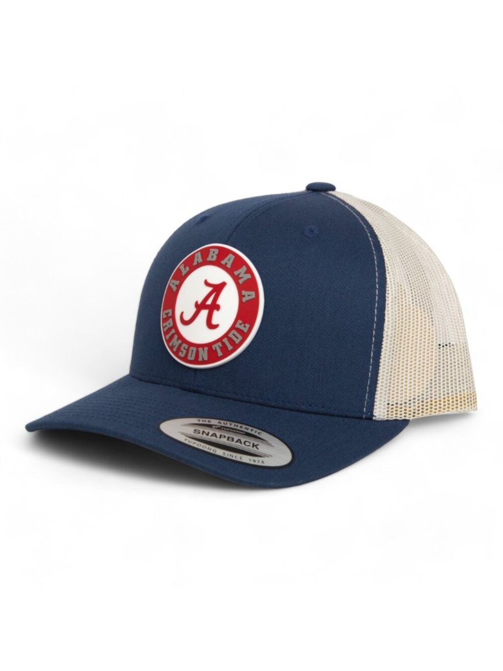 Alabama Crimson Tide YP Snapback Hat- Navy/ Silver